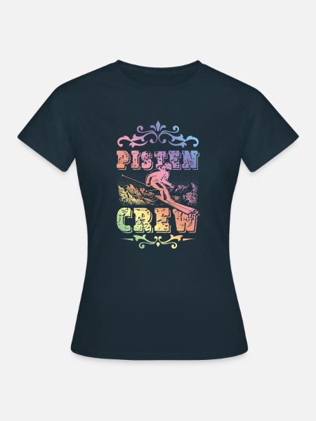 Pisten Crew - Frauen T-Shirt - Navy