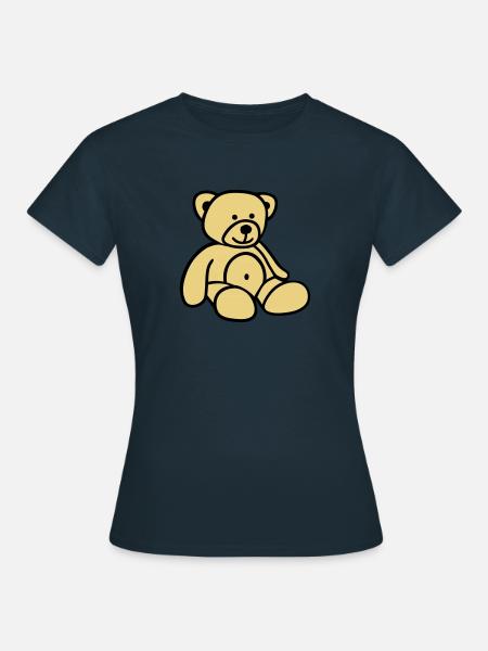 Teddy - Frauen T-Shirt - Navy