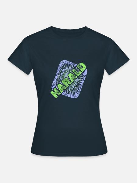 Warp Enterprise Sternenstaub Harald - Frauen T-Shirt - Navy