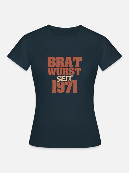 Grillen 1971 - Frauen T-Shirt - Navy