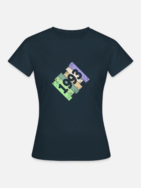 Artwork 1993 - Frauen T-Shirt - Navy