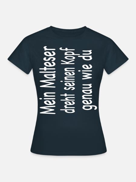 Malteser - Frauen T-Shirt - Navy