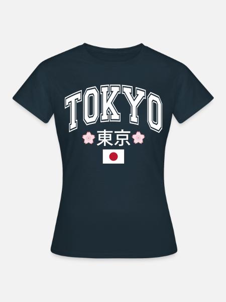 Tokio - Frauen T-Shirt - Navy