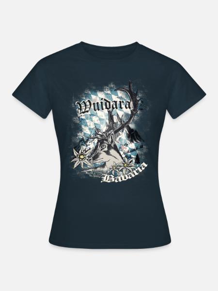 Bayern Wilderer - Frauen T-Shirt - Navy