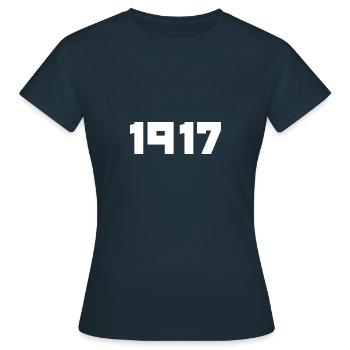 1917 Révolution russe Russie URSS - T-shirt Femme - marine - Devant - AI Model Female 172 dark (172cm)