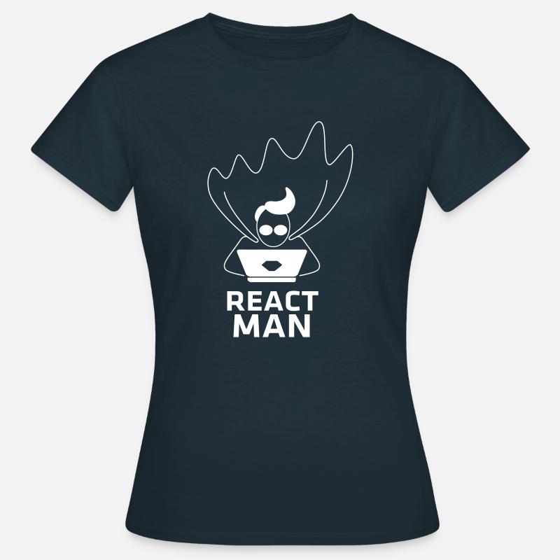 react man - Women's T-Shirt - navy