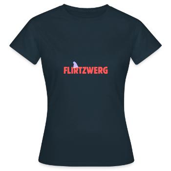 Flirt Dwarf Dwarf Costume Dwarf Costume - Women's T-Shirt - navy - Front - AI Model Female 172 dark (172cm)