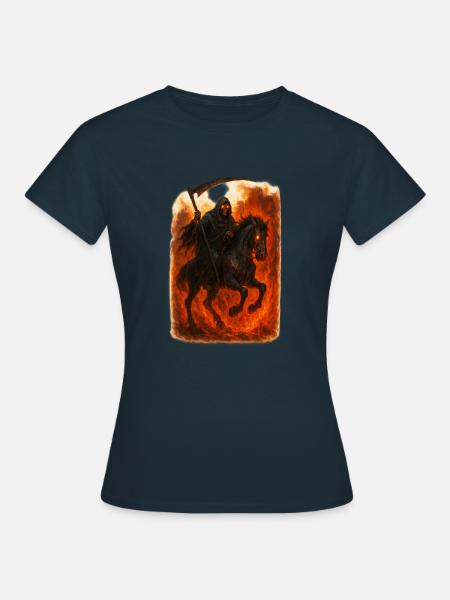 Tod - Frauen T-Shirt - Navy