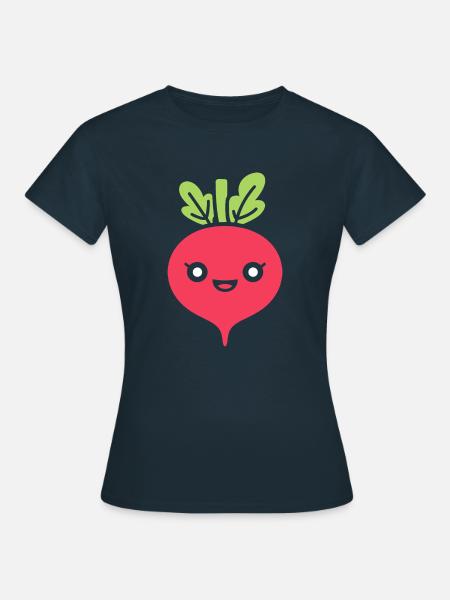 Radieschen - Frauen T-Shirt - Navy