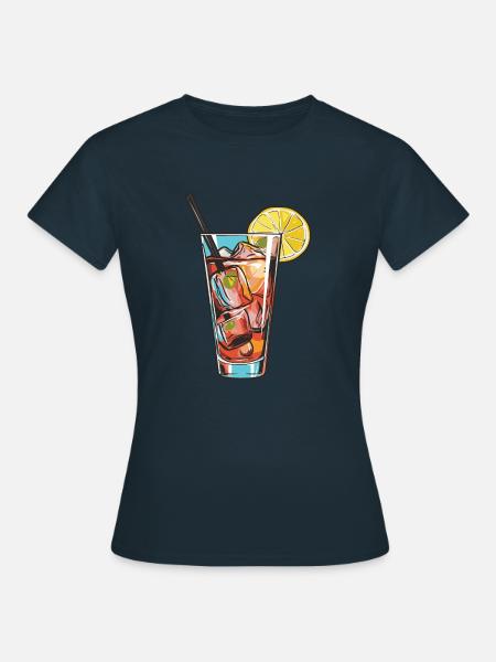 Limonade Drink - Frauen T-Shirt - Navy
