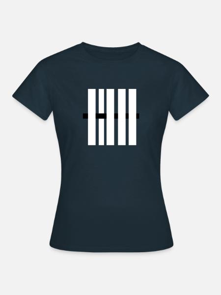 fence - Frauen T-Shirt - Navy
