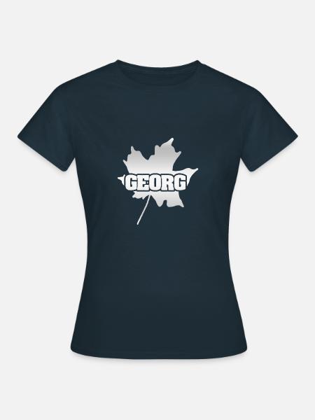 Georg - Frauen T-Shirt - Navy