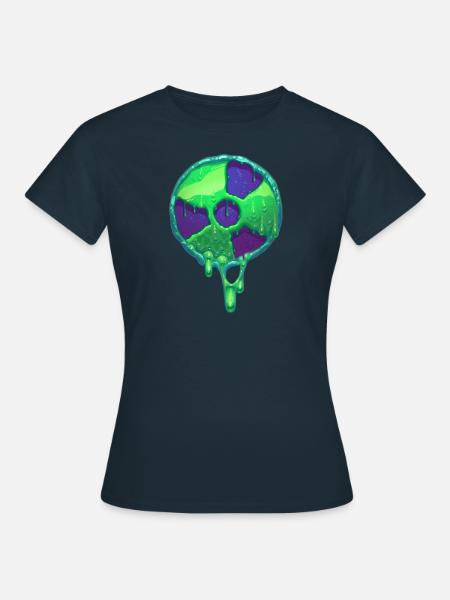 Biohazard - Frauen T-Shirt - Navy
