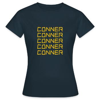 Conner - T-shirt Femme - marine - Devant - AI Model Female 172 dark (172cm)