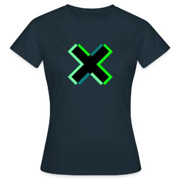 Passez au niveau supérieur - T-shirt Femme - marine - Devant - AI Model Female 172 dark (172cm)
