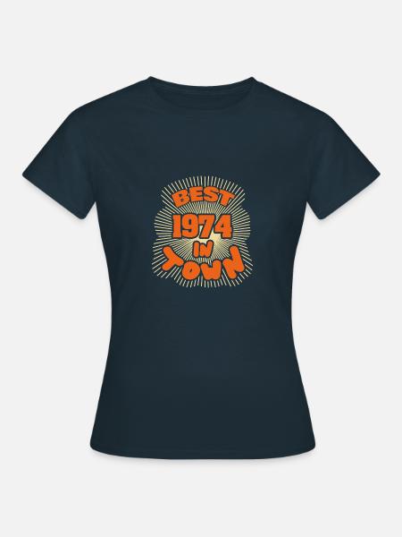 Town 1974 - Frauen T-Shirt - Navy