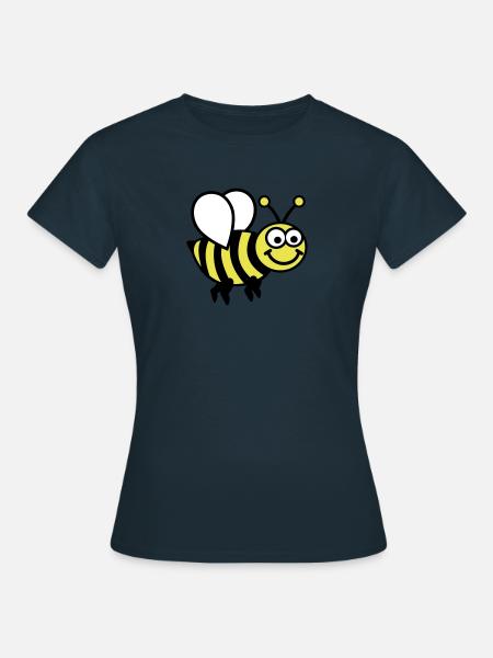 Biene - Frauen T-Shirt - Navy