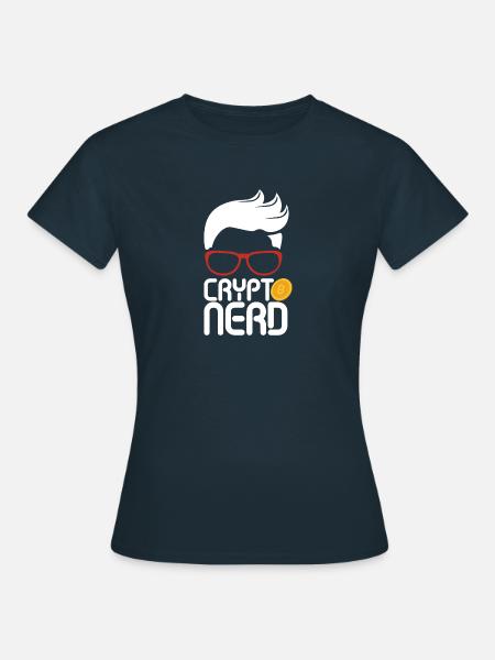 Crypto - Frauen T-Shirt - Navy