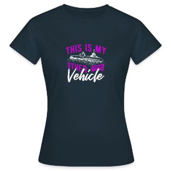 Submarine - Women's T-Shirt - navy - Front - AI Model Female 172 dark (172cm)