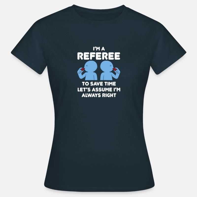 referee - Women's T-Shirt - navy