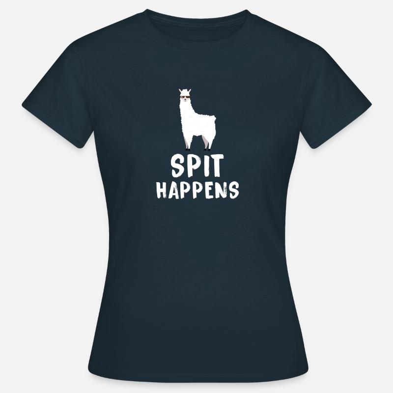 Alpaca - Women's T-Shirt - navy