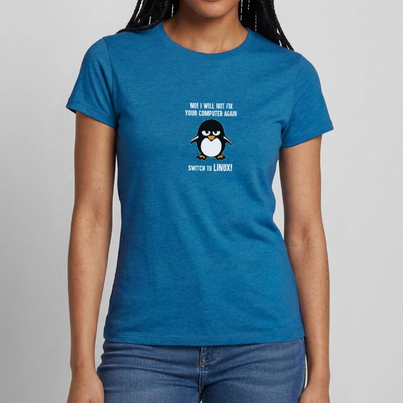 Programming computer science gift · Linux Women's T-Shirt