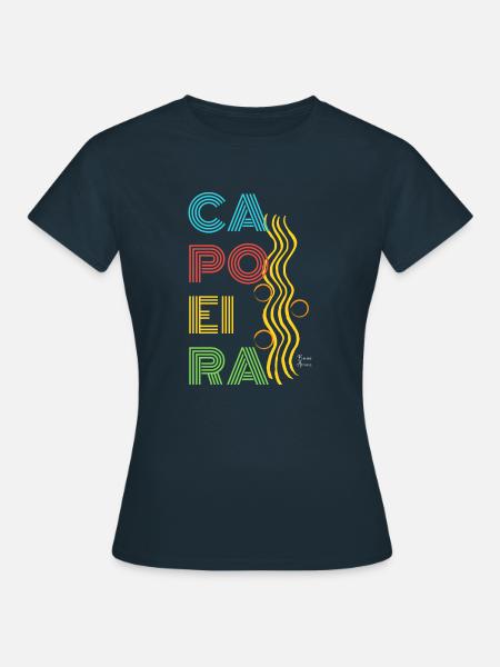 Capoeira - Frauen T-Shirt - Navy