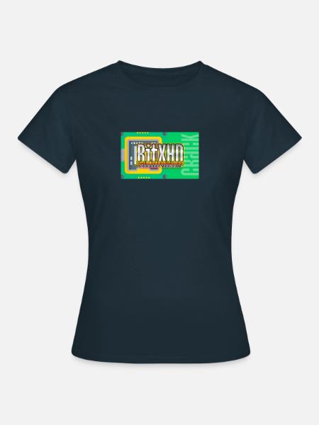 BitCoin X HDwallet Privatekey Cracker - Frauen T-Shirt - Navy