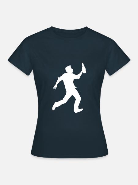 Drinking Party Mann - Frauen T-Shirt - Navy