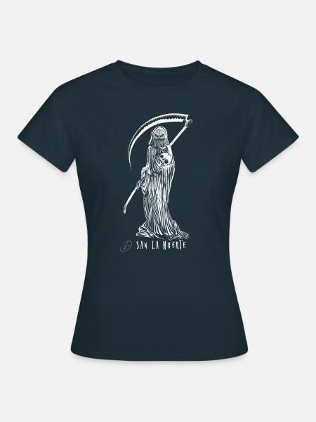 San La Muerte - Frauen T-Shirt - Navy