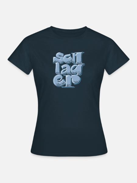 Schlager - Frauen T-Shirt - Navy