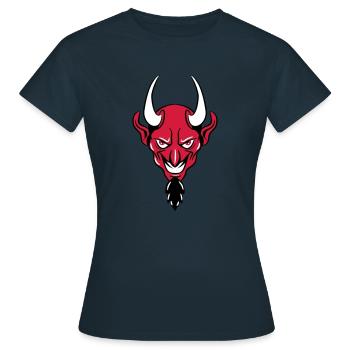 Mal du diable dangereux - T-shirt Femme - marine - Devant - AI Model Female 172 dark (172cm)