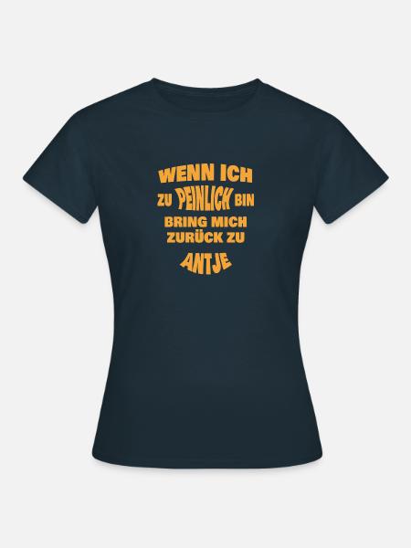 Antje - Frauen T-Shirt - Navy