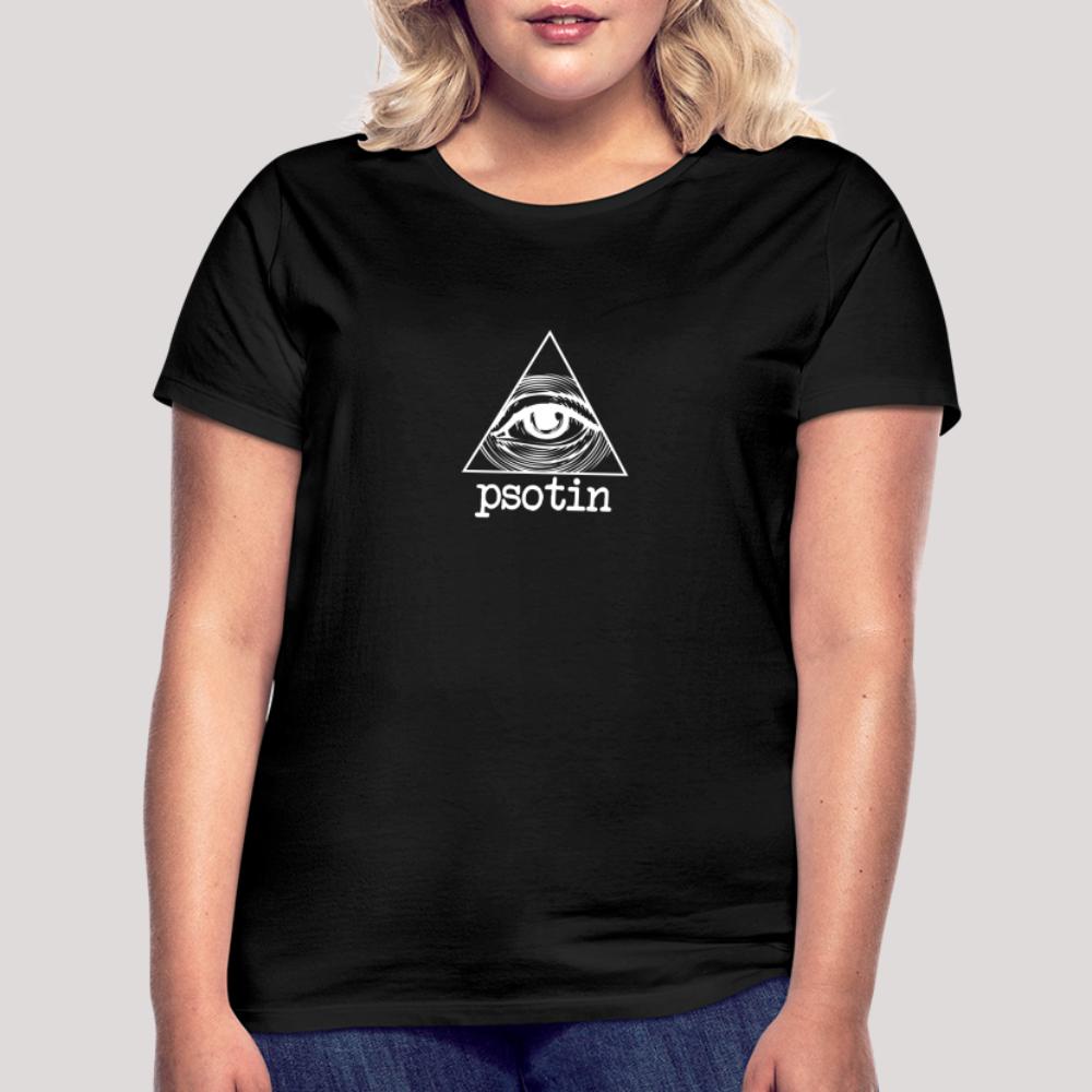 psotin weiß - Frauen T-Shirt Schwarz