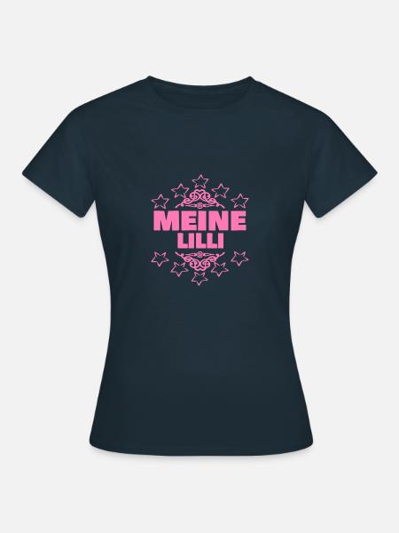 Mädchen Lilli - Frauen T-Shirt - Navy