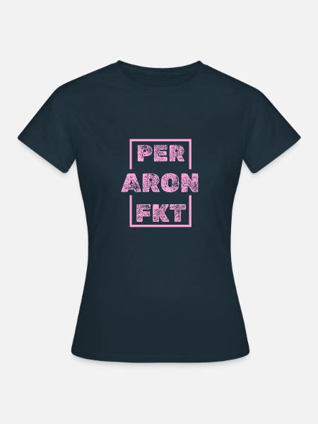Aron als Aron - Frauen T-Shirt - Navy