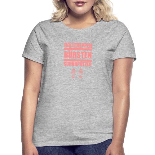 Rolltreppenbürstenschuhputzer - Frauen T-Shirt