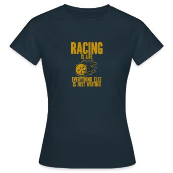 Voiture Voiture Classique - T-shirt Femme - marine - Devant - AI Model Female 172 dark (172cm)