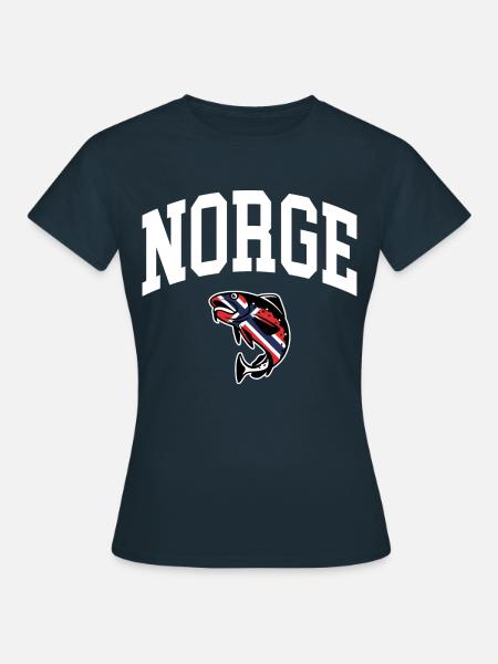 Norwegen - Frauen T-Shirt - Navy