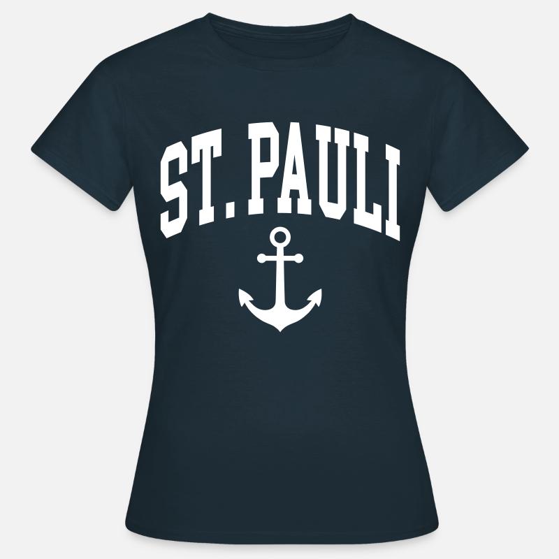 St. Pauli - Women's T-Shirt - navy