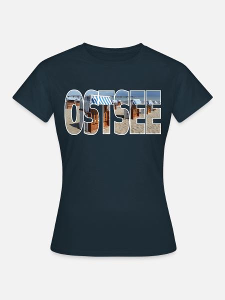 Ostsee - Frauen T-Shirt - Navy