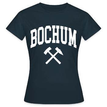 Bochum - T-shirt Femme - marine - Devant - AI Model Female 172 dark (172cm)
