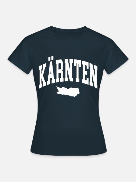 Kärnten - Frauen T-Shirt - Navy