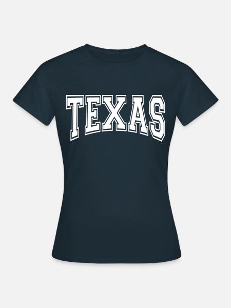 Texas - Frauen T-Shirt - Navy