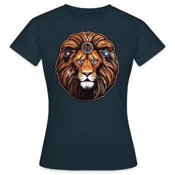 Majesty Unleashed - Women's T-Shirt - navy - Front - AI Model Female 172 dark (172cm)