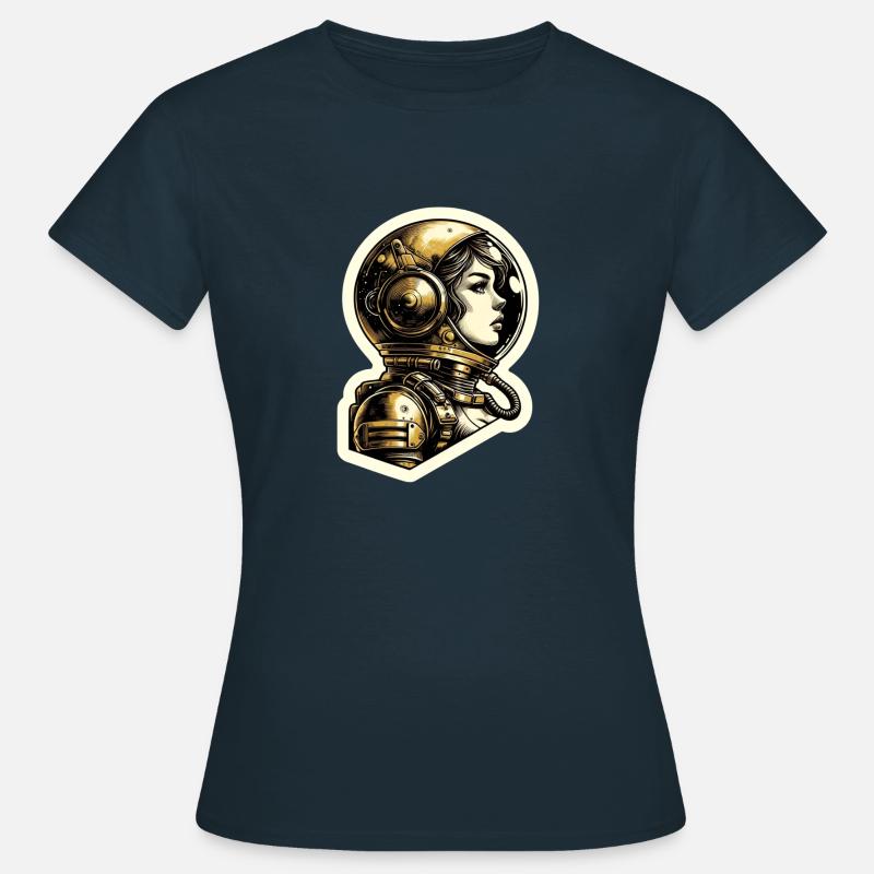 Fille de l’espace - T-shirt Femme - marine