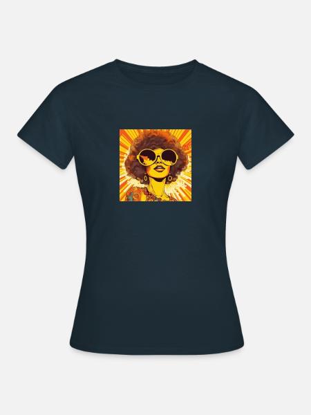 Donna 1 - Frauen T-Shirt - Navy