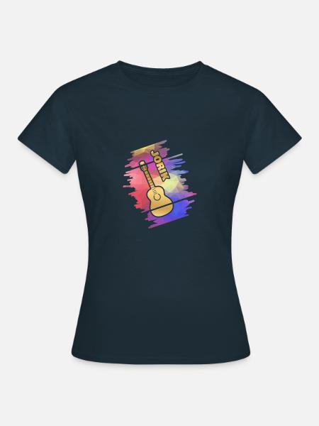 Guitare Jorik - T-shirt Femme - marine