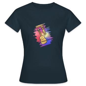 Cyril - T-shirt Femme - marine - Devant - AI Model Female 172 dark (172cm)