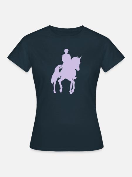 Dressur - Frauen T-Shirt - Navy